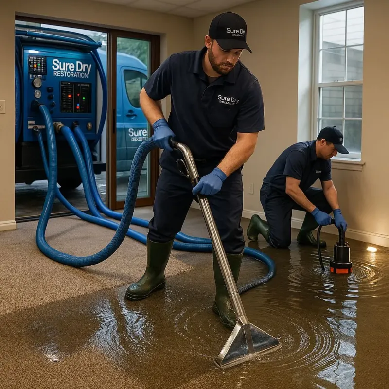 Water Extraction and Removal process in Brandon, MS